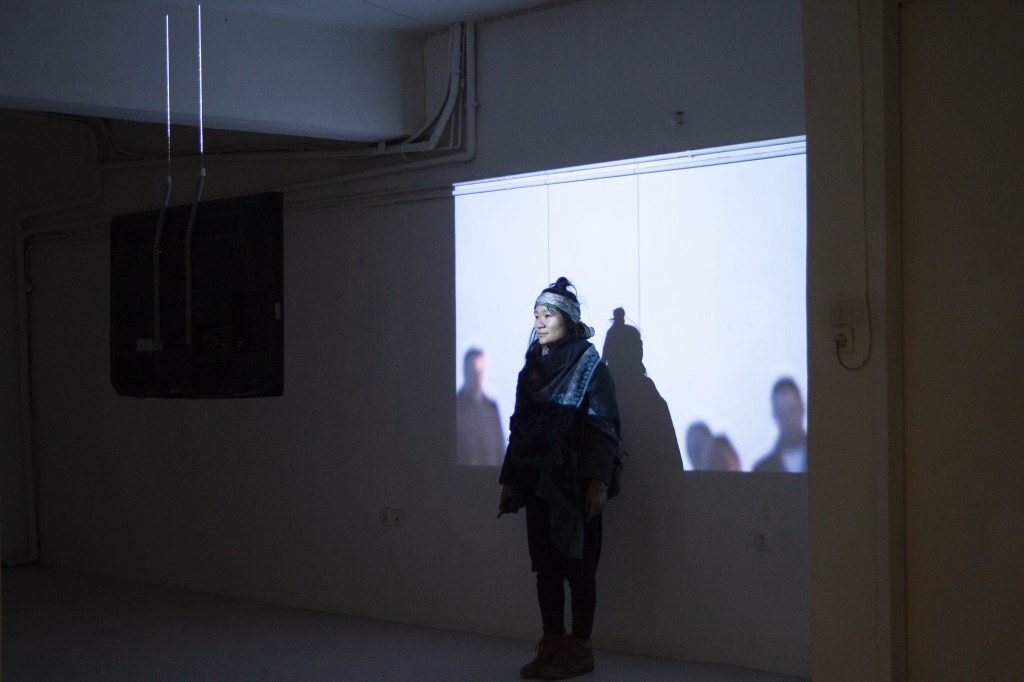 tugba varol, echo, installation vidéo